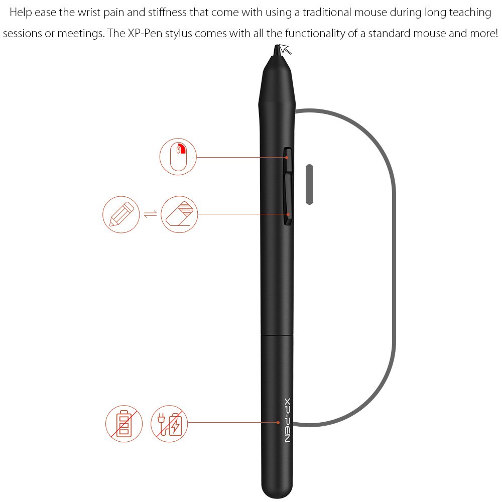 Bảng Vẽ Điện Tử Siêu Mỏng Lực Nhấn 8192 XP-Pen Star G640