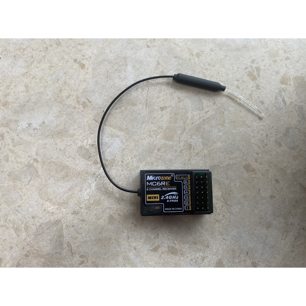 Mạch nhận rx 6 kênh MC6C bán rời dùng để chế tạo máy bay điều khiển cỡ lớn