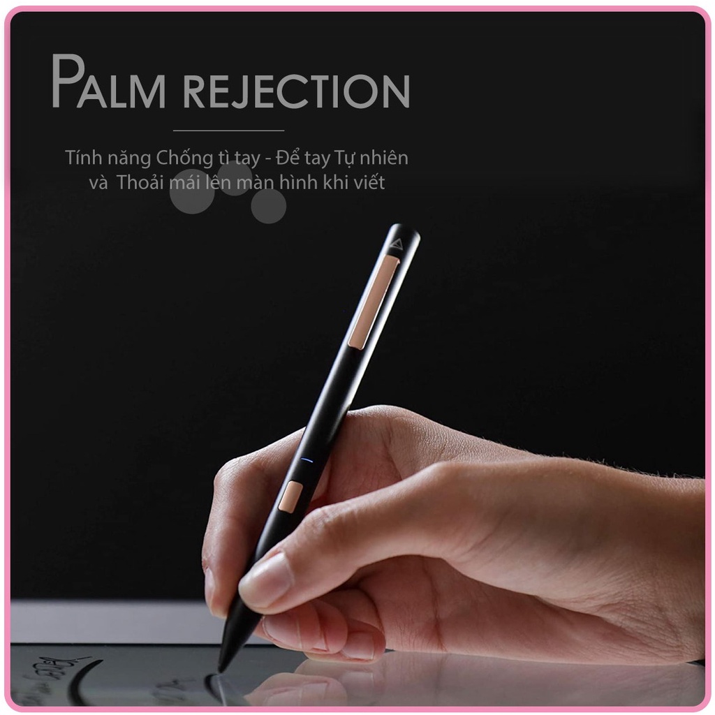 Bút cảm ứng Adonit Note cho iPad 2018/2020/2021. Chống tì tay(Palm rejection). SP Mới BH 1 năm