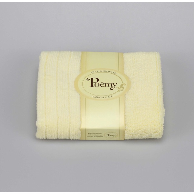 Khăn mặt chữ nhật Poemy 29x45 cm
