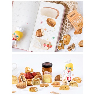 Hộp 46 stickers thức ăn uống