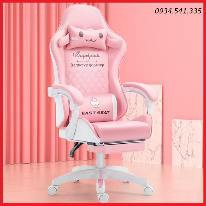 Ghế Gaming Cao Cấp Dành Cho Các Game Thủ,Live Stream, Ghế Xoay Văn Phòng - Có Gác Chân Mẫu Mới 2022