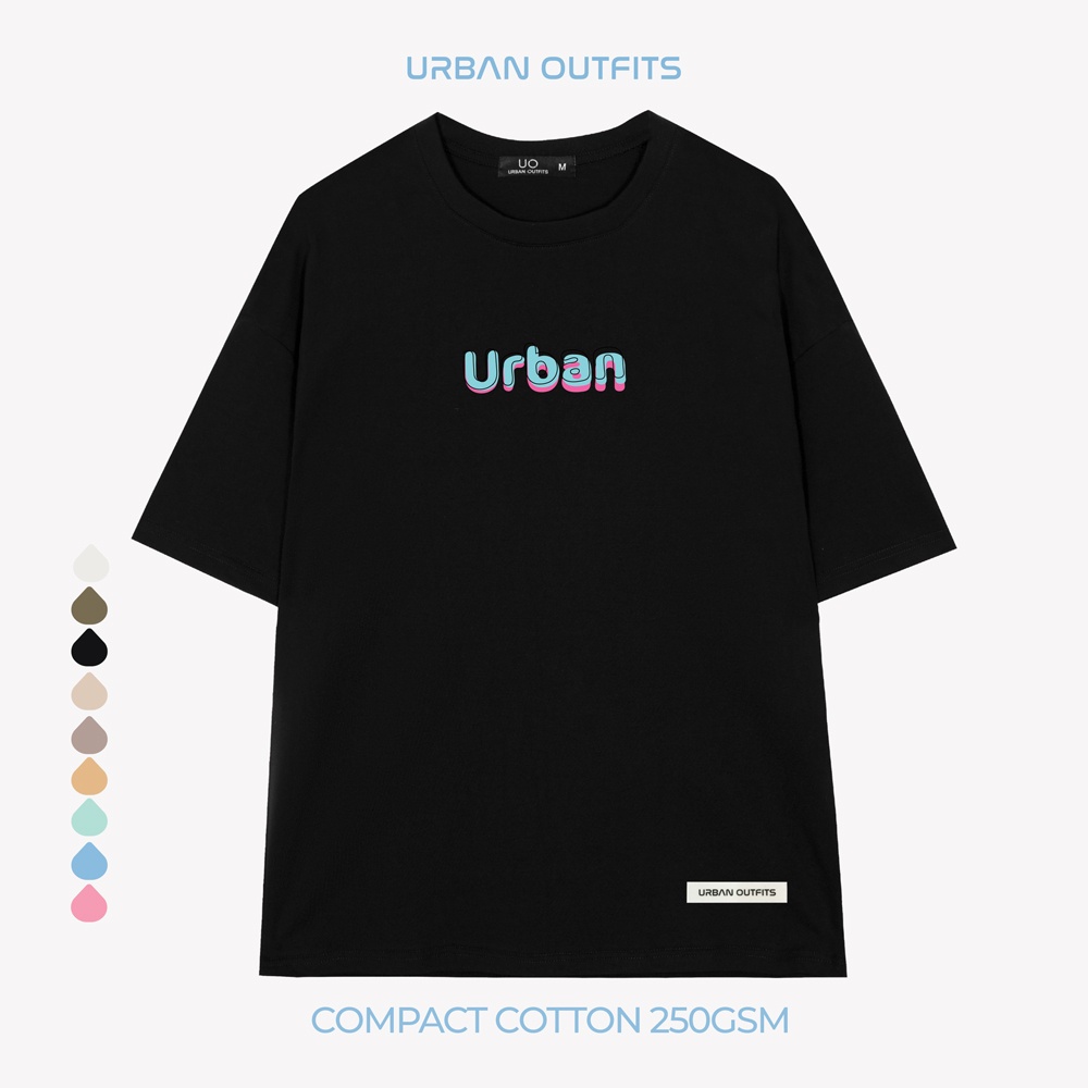 Áo Thun Tay Lỡ Form Rộng URBAN OUTFITS ATO153 Local Brand In Hình ver 2.0 Chất Vải 100% Compact Cotton 250GSM