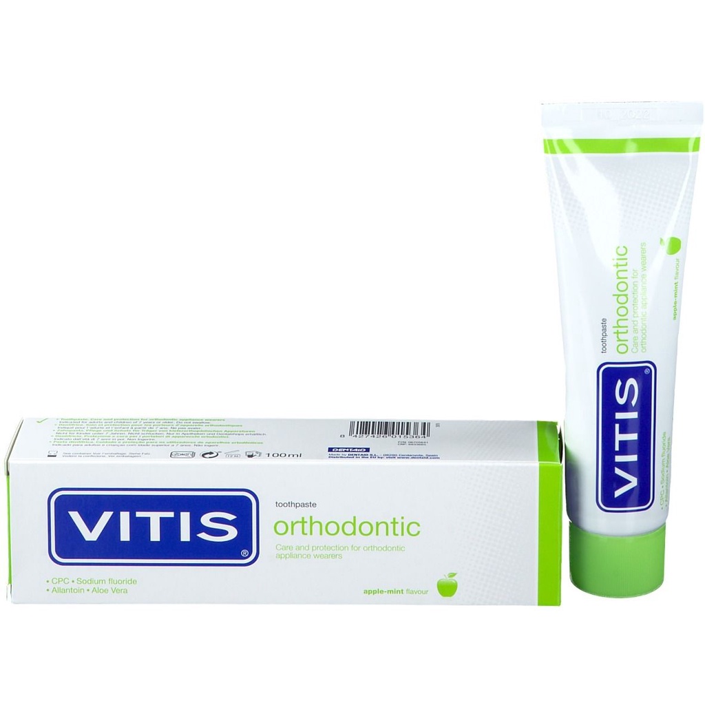 Kem đánh răng cho người chỉnh nha Vitis Orthodontic 100ml/ Tây Ban Nha