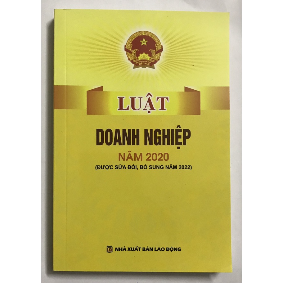 Sách - Luật Doanh Nghiệp 2020