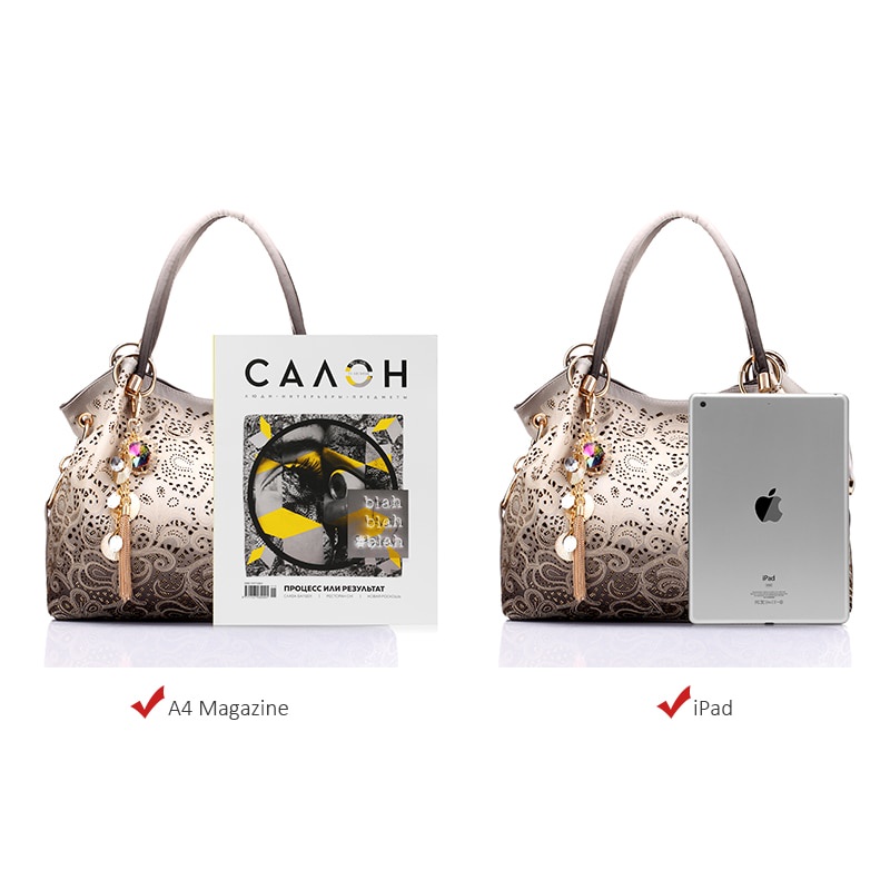 Túi Xách Nữ Họa Tiết Hoa Vintage Thời Trang