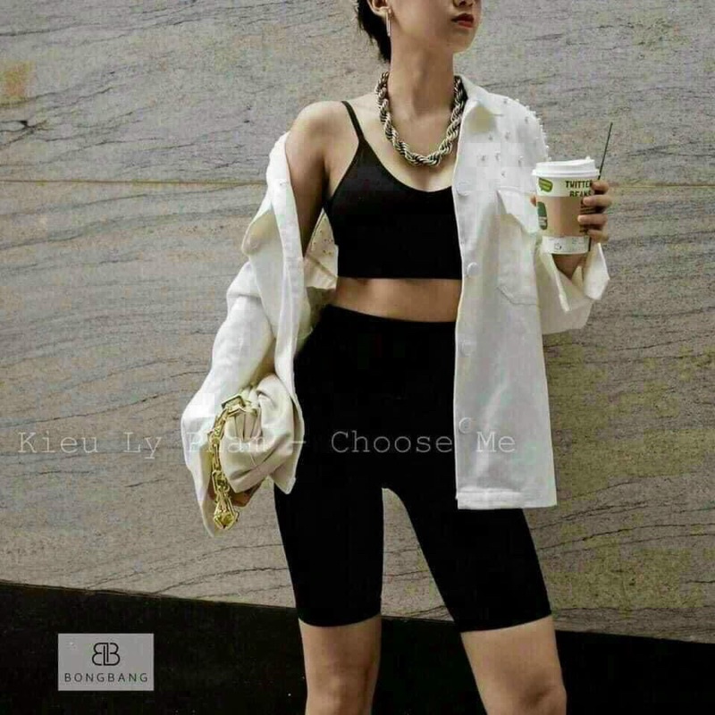 Quần Leggin Ngố Lửng Ảnh Thật