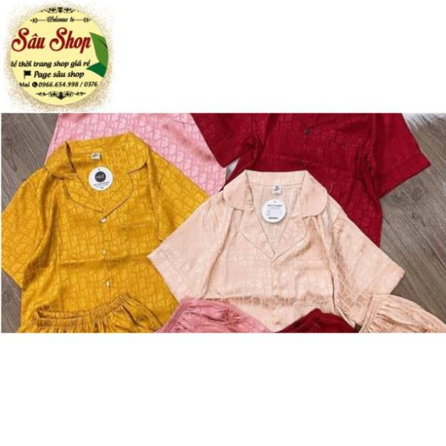 Bộ Lụa Satin❤️FREESHIP❤️Bộ Lụa Đùi Satin Cao Cấp Chất Đẹp Mê Ly