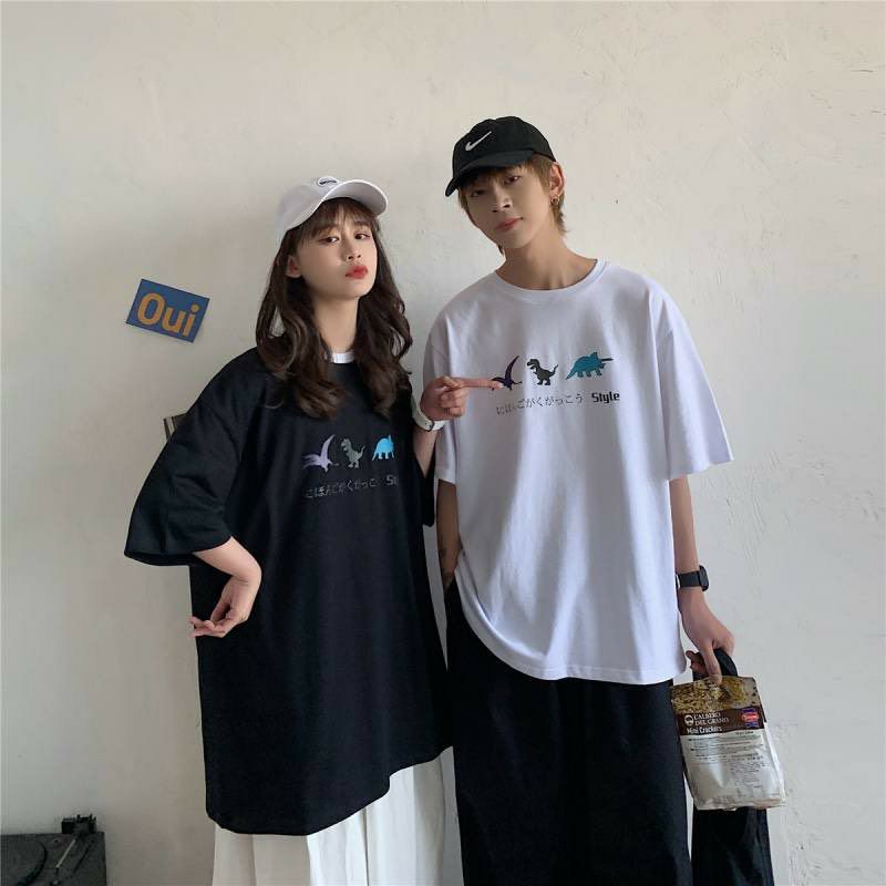Áo thun tay lỡ Unisex 3 khủng lông