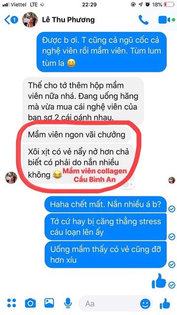 Viên Mầm Đậu Nành Cầu Bình An 500Gr