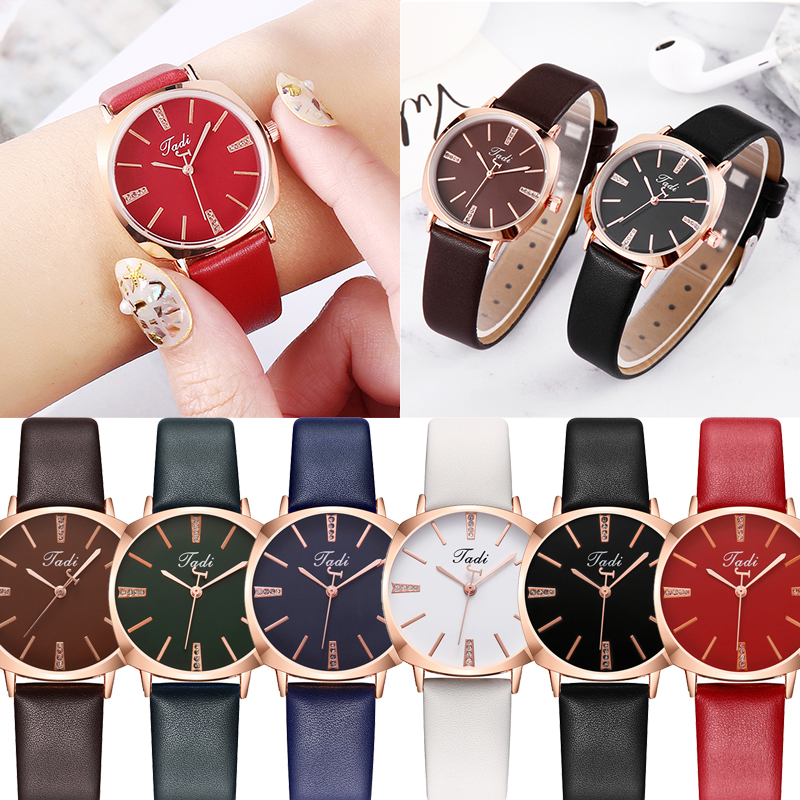 ZOLFA Fashion Elegant Ladies Rhinestone Watches Classic Black Leather Womens Quartz Wrist Watch Analog Clocks Ladies Gift Watches Đồng hồ nữ