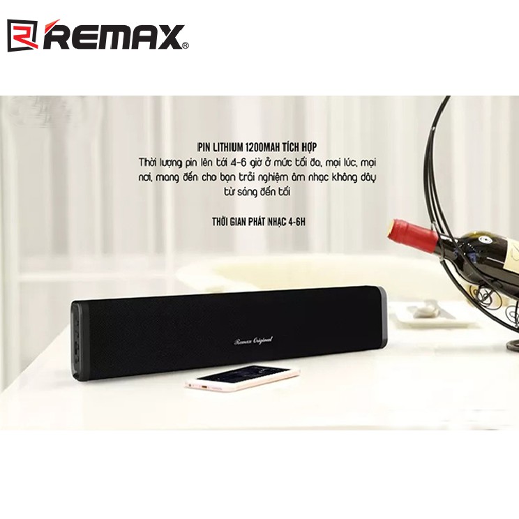 Loa Bluetooth Soundbar Mini Remax RB-M33 thời trang cao cấp