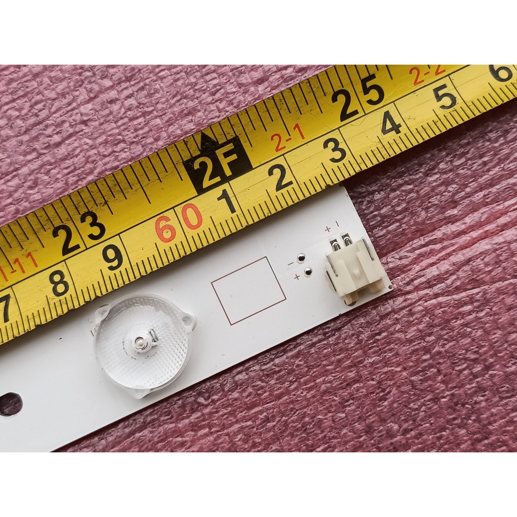 BỘ LED TIVI TO SHIBA 32P2300 STV320AE9-REV1.0-121012. HÀNG MỚI 100%, BỘ 3 THANH, MỖI THANH 8 BÓNG 3V, DÀI 62,7cm