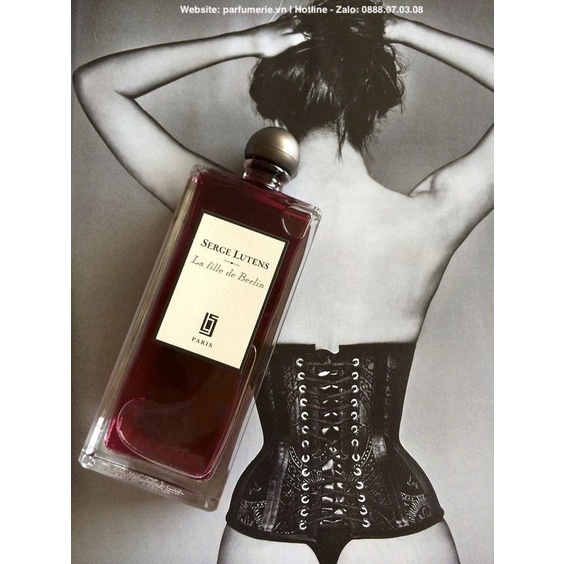 Nước hoa Serge Lutens La Fille De Berlin hương thơm giản dị, gợi cảm đầy quyến rũ