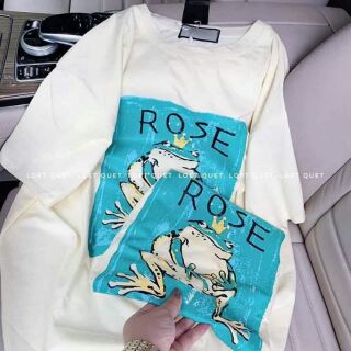 [Freeship] Áo ếch rose hình thật