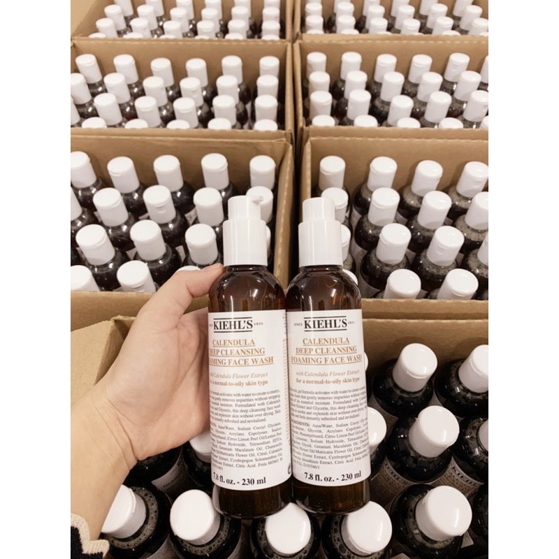 [Mã COS1904 giảm 8% đơn 300K] Sữa rửa mặt hoa cúc Kiehl's Calendula 230ml | BigBuy360 - bigbuy360.vn