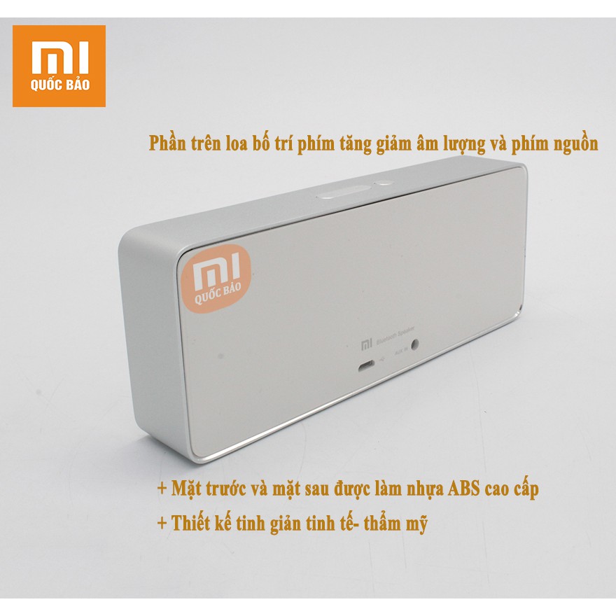 Loa Bluetooth Xiaomi Square Box 2- Pin 1200mAh bền bỉ ấn tượng