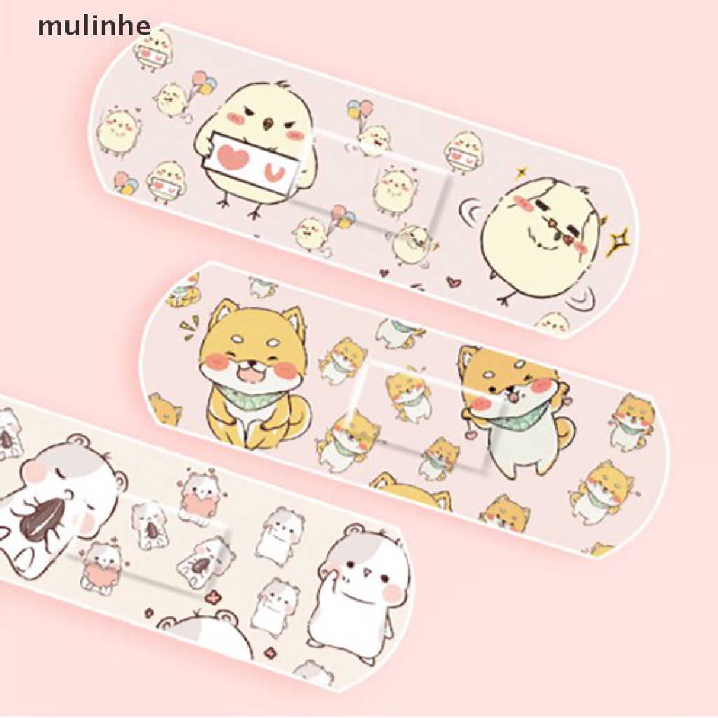 Set 120 Miếng Dán Họa Tiết Băng Cá Nhân Thoáng Khí Chống Thấm Nước vn