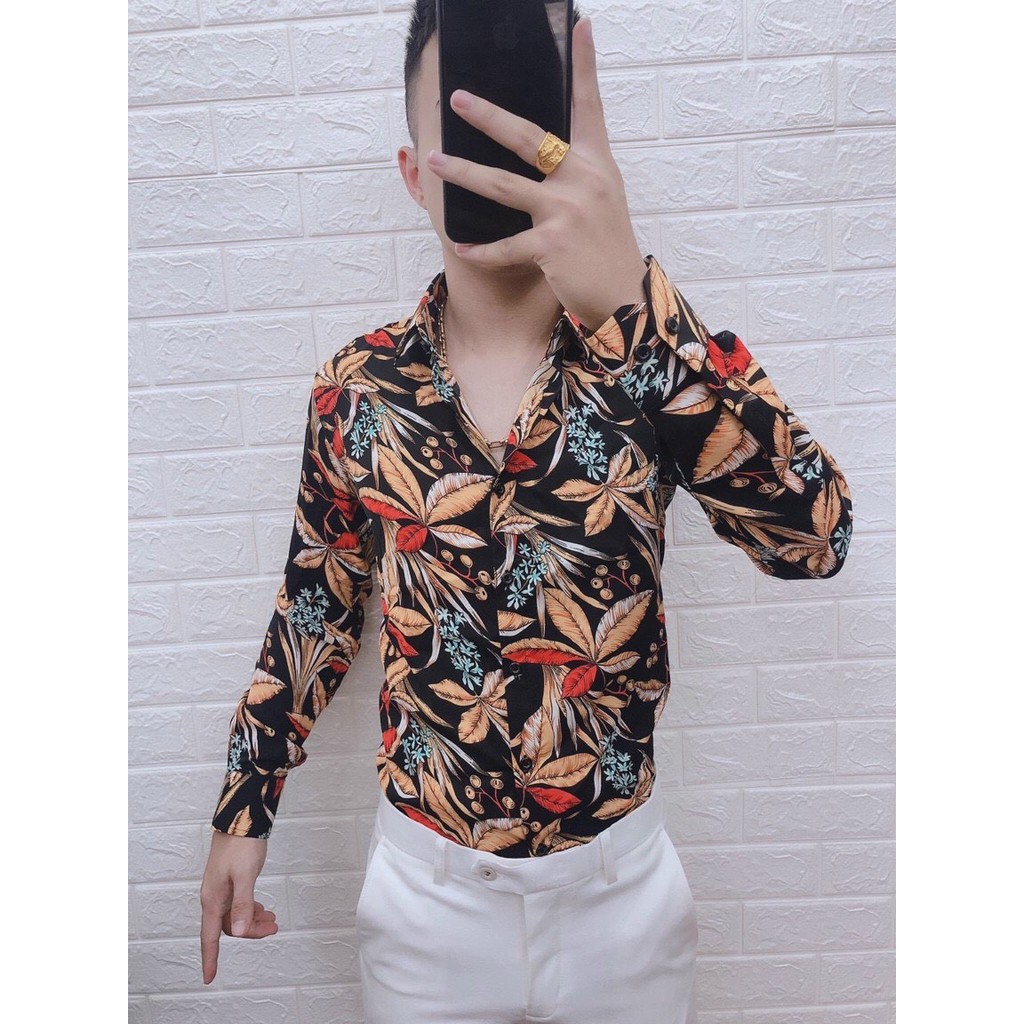 ÁO SƠ MI NAM HỌA TIẾT CỰC CHẤT DÀNH CHO CÁC BẠN TRẺ