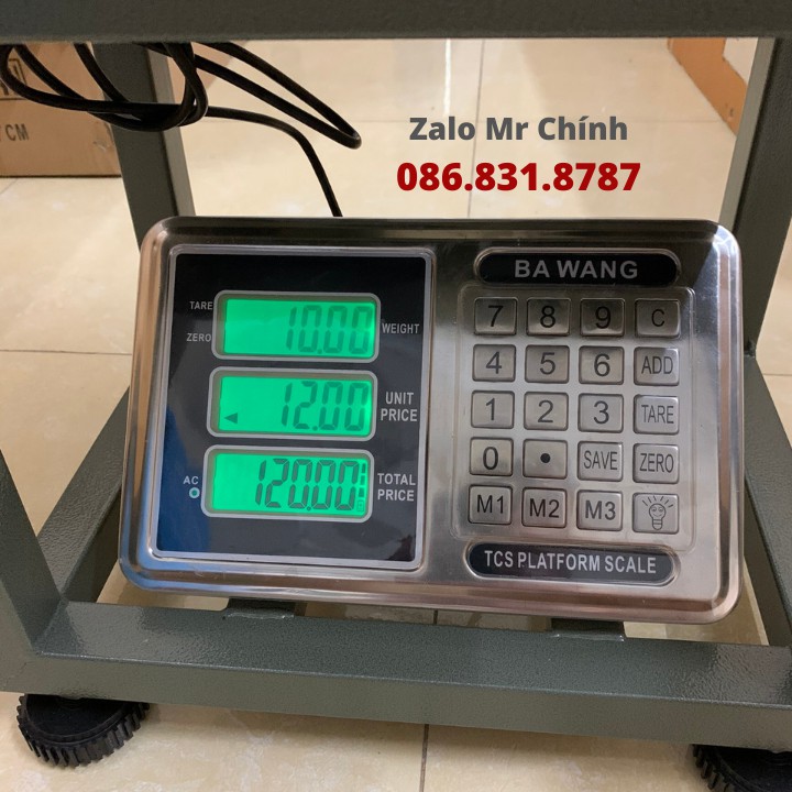 Cân Tạ  60kg, 100kg, 150kg, 300kg BAWANG ĐÀI LOAN - BẢO HÀNH 2 NĂM