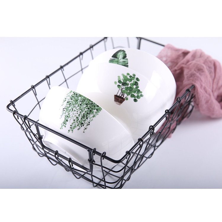 Bộ chén dĩa bát đĩa hình cây xanh cao cấp