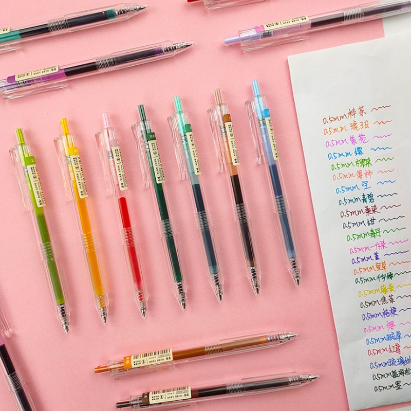 1 Bút Mực gel Ngòi 0.5mm Nhiều Màu Sắc