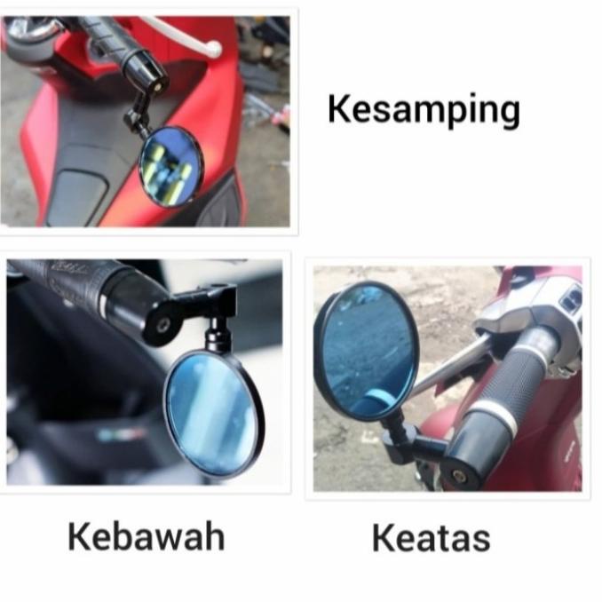 Gương Chiếu Hậu Hình Tròn Cho Xe Máy Adv Pcx Nmax Aerox Vespa Etc.