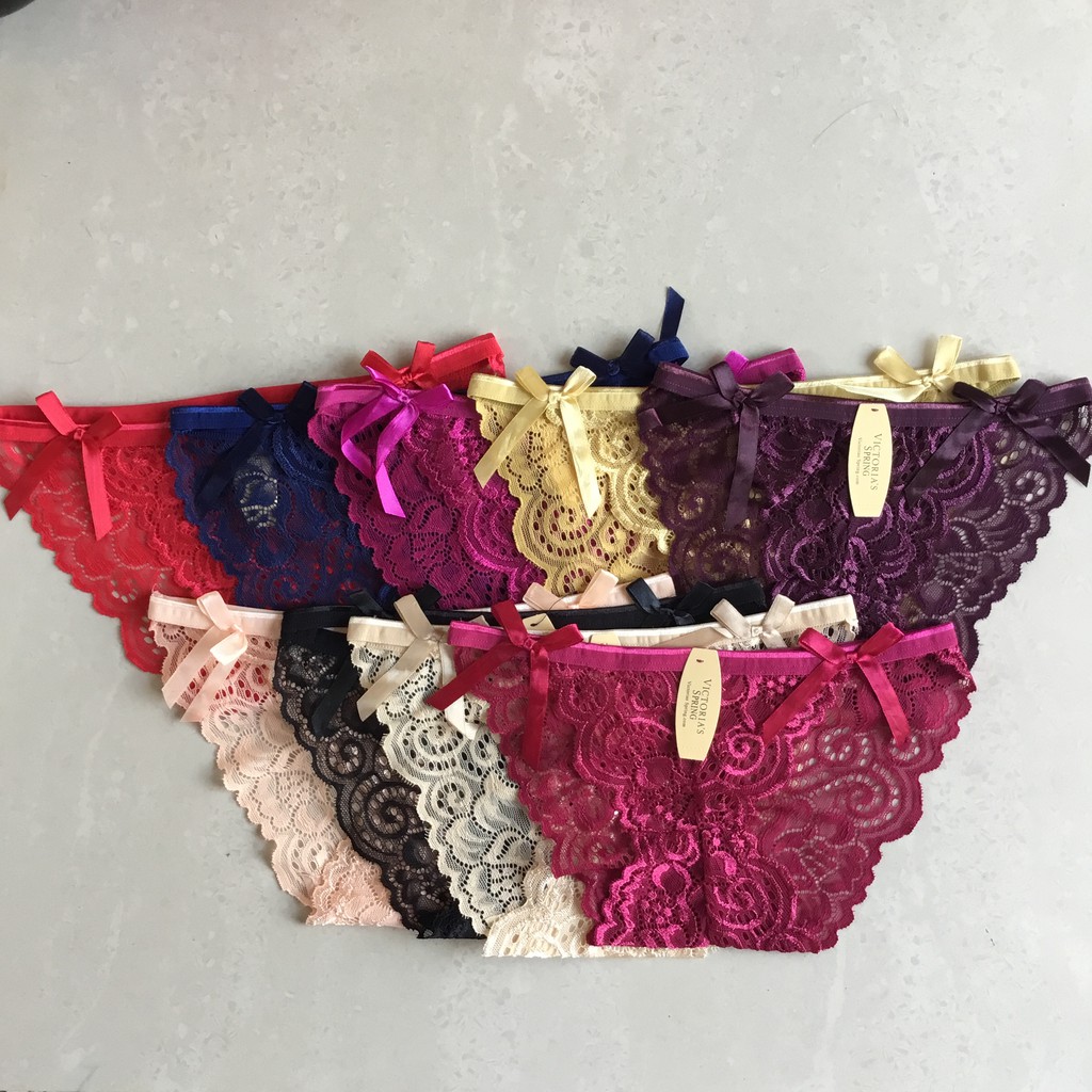 [Mã WASTDEP giảm 5K đơn bất kì] Quần lót ren nữ dây hông đính nơ quyến rũ sexy [cho chọn màu | BigBuy360 - bigbuy360.vn