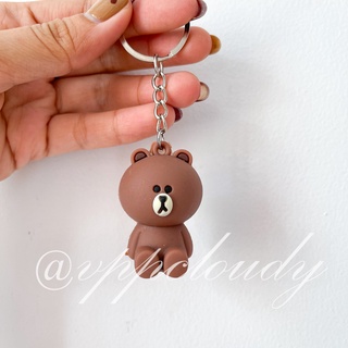 Móc Khóa Gấu Brown Dễ thương 💖 𝑭𝑹𝑬𝑬𝑺𝑯𝑰𝑷 💖