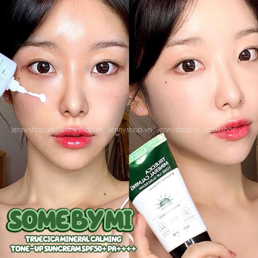 Kem Chống Nắng Some By Mi Truecica Mineral Tone-Up Suncream SPF50 PA++++