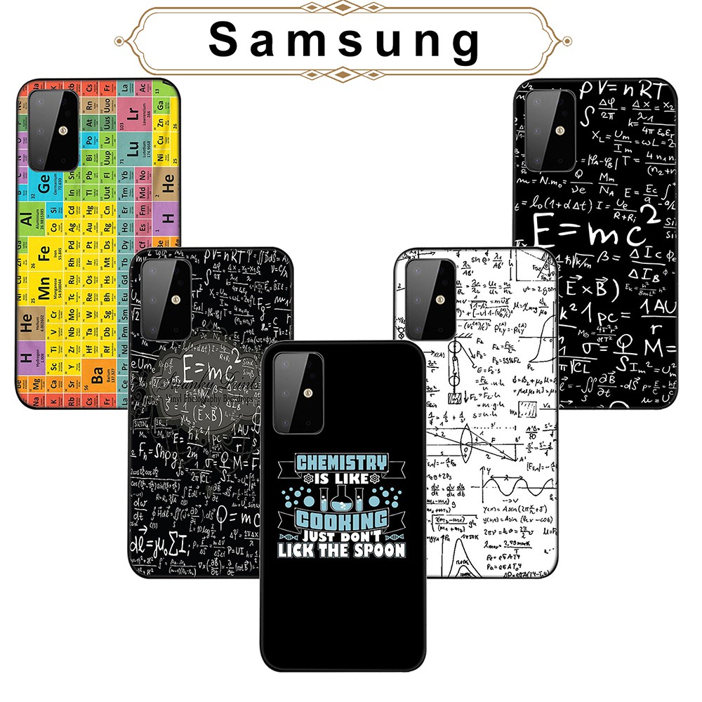 Ốp Lưng In Hình Công Thức Hóa Học Độc Đáo Cho Samsung Galaxy S20 Note 20 Ultra 10 Lite A51 A71 A81 A91