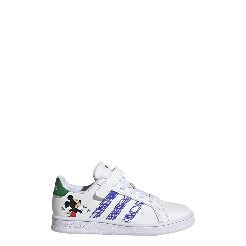 Giày adidas TENNIS Unisex trẻ em Giày Grand Court adidas x Disney Mickey Mouse Màu trắng GZ3319