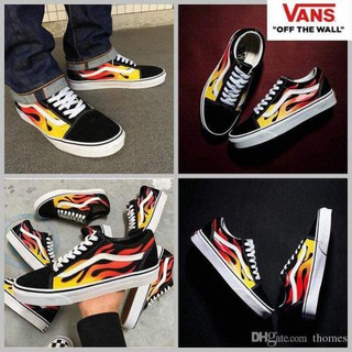 Giày Thể Thao Vans lửa cổ thấp_Giaysneaker