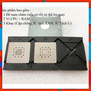Full bộ khuôn làm chân CPU A8- A9- A10-A11-A12-A13