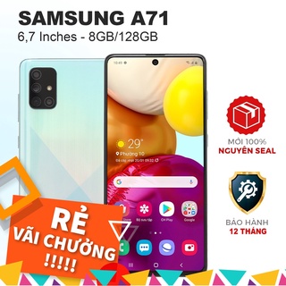Điện thoại Samsung Galaxy A71 (8GB/128GB) Chính hãng mới 100% Có Tiếng Việt – 1 Đổi 1 – Bảo Hành 1 Năm