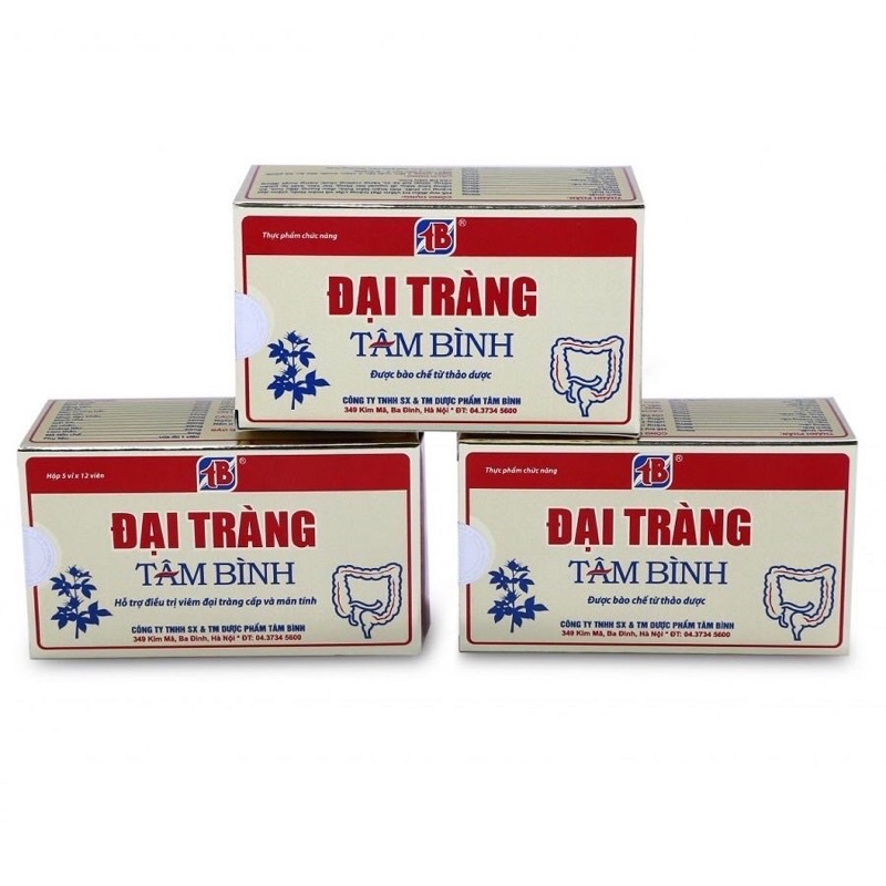 ĐẠI TRÀNG TÂM BÌNH  - GIẢM CÁC TÌNH TRẠNG VIÊM ĐẠI TRÀNG, RỐI LOẠN TIÊU HOÁ