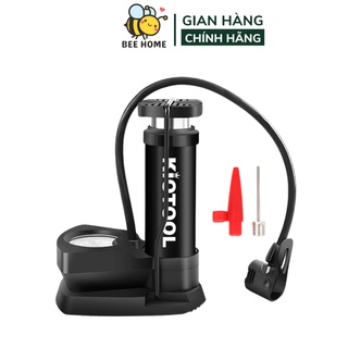 Bơm Hơi Đạp Chân Mini Đa Năng Có Đồng Hồ Đo Áp Suất, Nhỏ Gọn, Bơm Xe Máy, Xe Đạp, Lốp Ô Tô, Tiện Lợi