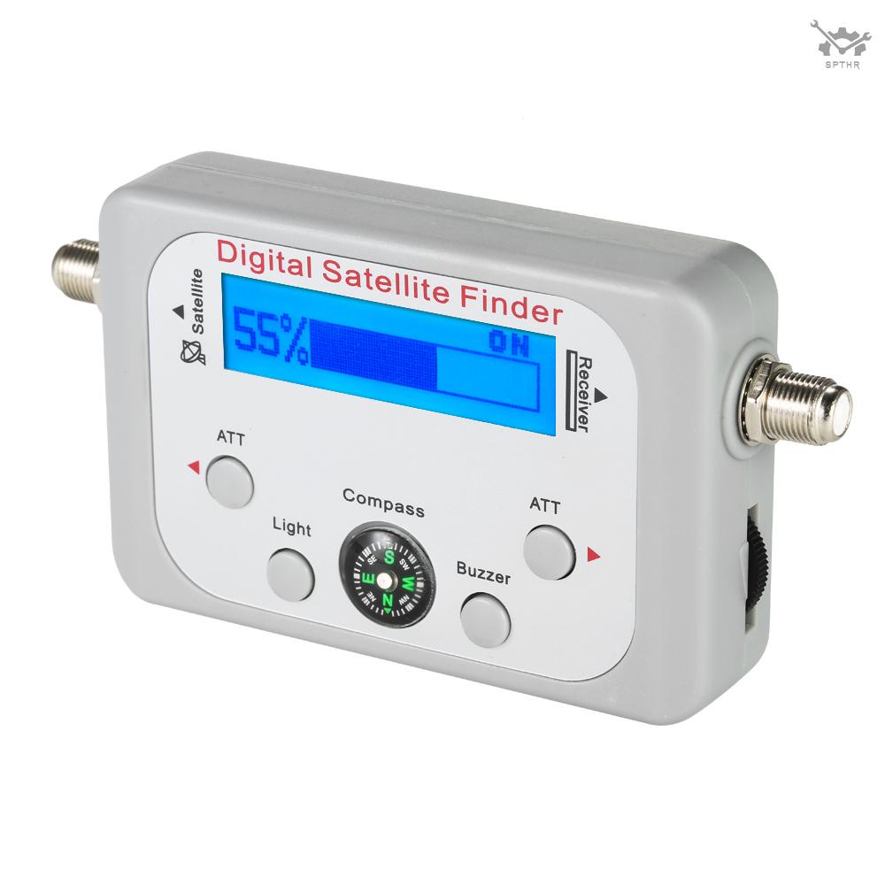 Máy Dò Tín Hiệu Vệ Tinh Kỹ Thuật Số Mini Có Màn Hình LCD Hiển Thị