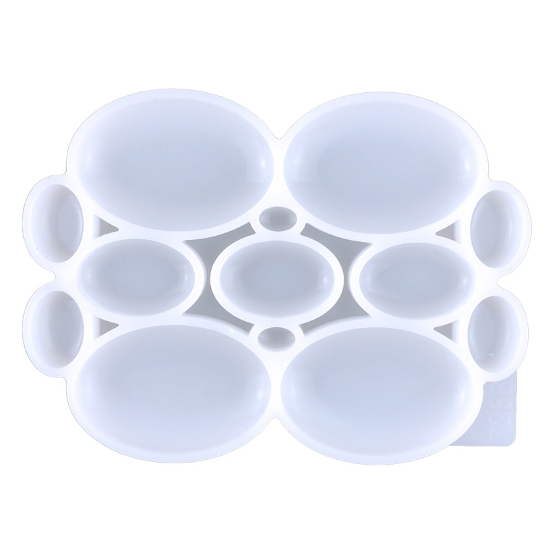 Khuôn Silicon Làm Vòng cổ Hình Ngôi Sao / Mặt Trăng Lấp Lánh DIY