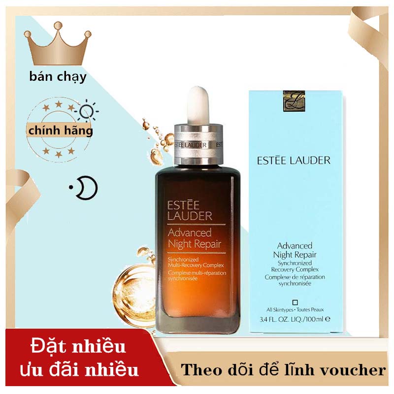 Estee Lauder Advanced Night Repair Synchronized Recovery Complex II Serum 100ml 🌸 Tinh Chất Phục Hồi Da Ban Đêm