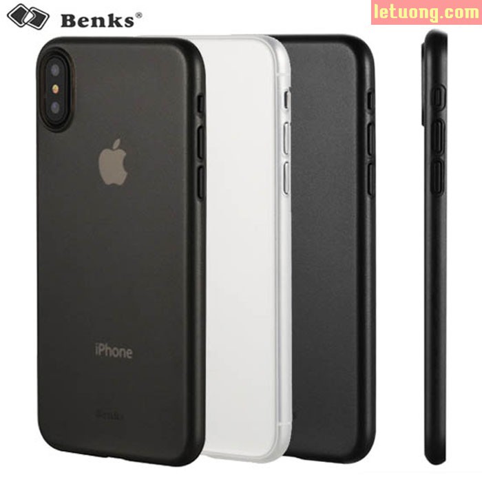 Ốp lưng iPhone X / iPhone Xs Benks Magic Lollipop 0,4mm mỏng nhất