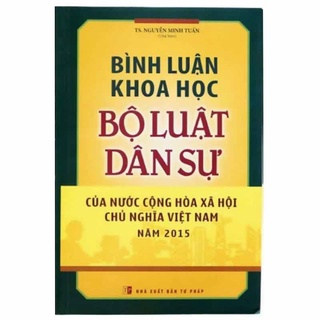 Sách - bình luận khoa học bộ luật dân sự năm 2015