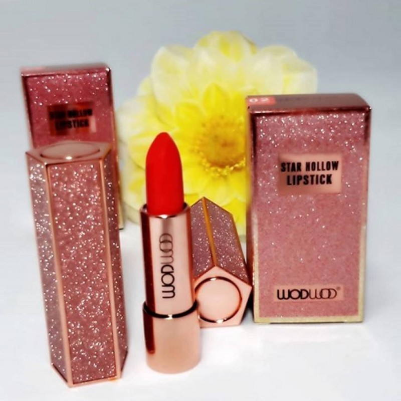 Son thỏi Wodwod Star Hollow Lipstick siêu lì