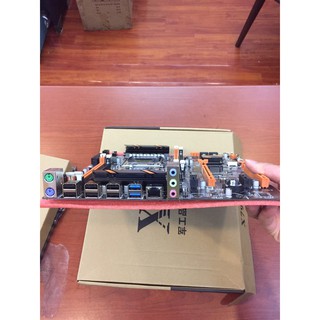 Combo Main X79+ 2Cpu E5 2620v2 6c 12 luong +4x4Gb ram