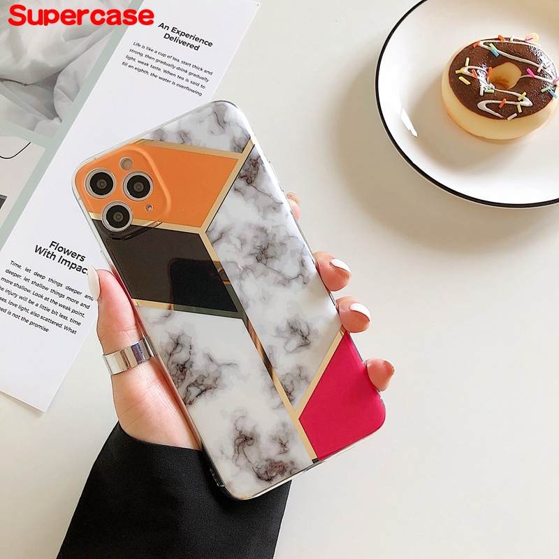 Ốp Điện Thoại Mềm Họa Tiết Hình Học Cho Samsung Galaxy Note 10 Plus 9 8 S20 Ultra S10 S9 S8 Plus | BigBuy360 - bigbuy360.vn