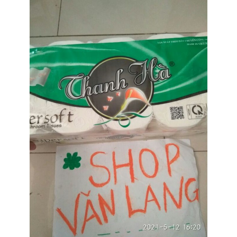 Bịch 10 cuộn giấy vệ sinh Thanh Hà