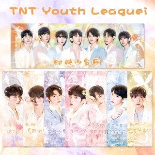 Thẻ ảnh giấy hai mặt in hình ngôi sao nhóm Thời đại thiếu niên đoàn TNT