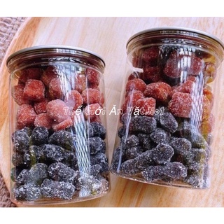 MIX mứt dâu Tây 🍓dâu Tằm Đà Lạt chua ngọt lon pet bao ngon bao chất lượng👍👍