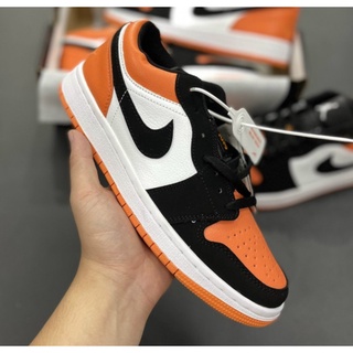 Giày Jodan Cam Đen Cổ Thấp , JD1 Cam Thấp Cổ FULL BoxBil