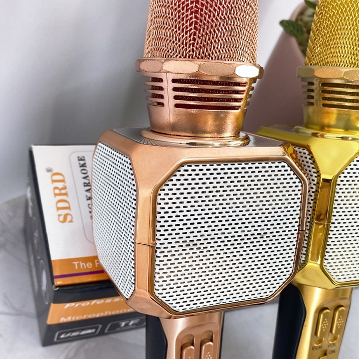 [Mã ELHACE giảm 4% đơn 300K] Micro Karaoke bluethoth SD10 Không Dây Kết Nối Bluetooth Nghe Hay - công suất lớn